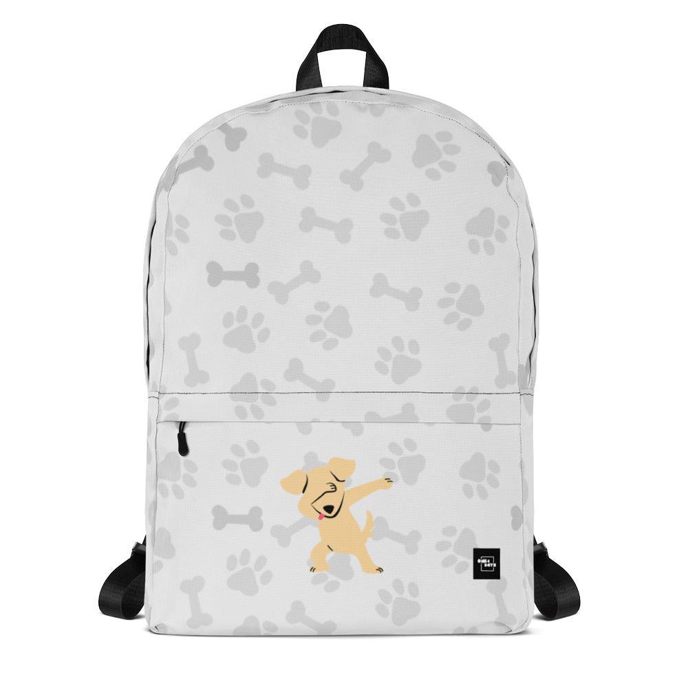 One4Boys 16-inch Backpack - My little One White - One4Boys