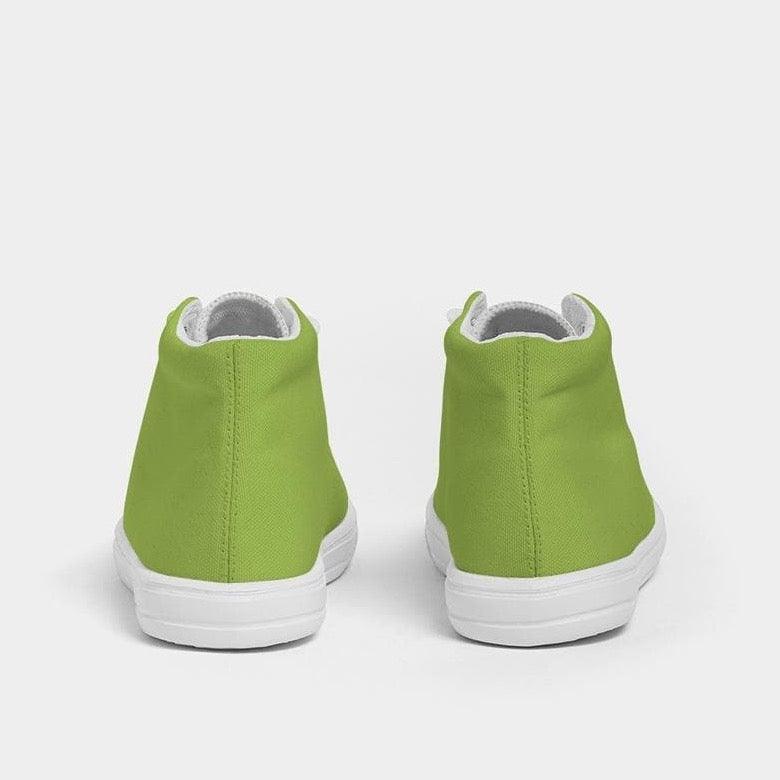 Boys Hightop Shoe - Slips Green - One4Boys